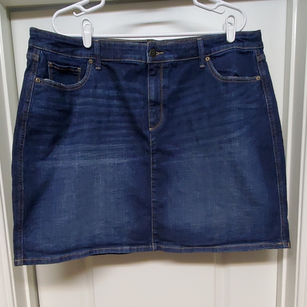 Sonoma A-Line Denim Skirt